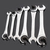 8-19 Mm Tubing Ratchet Combination Wrenches Set - tenydeals