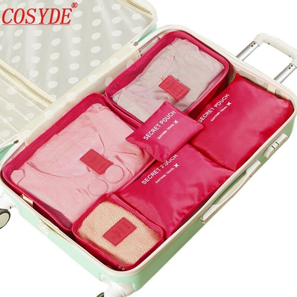 6PCs/Set Travel Accessories Storage Bags - tenydeals